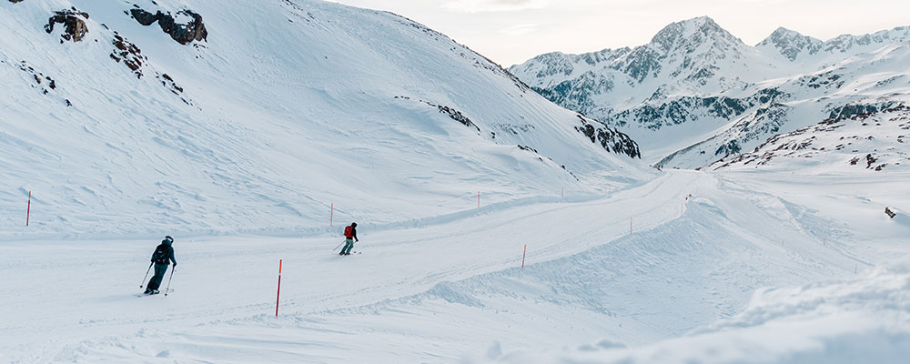 Gletscher.Skigenuss