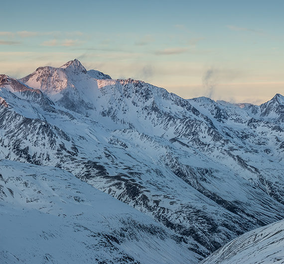 Winter im Schnalstal